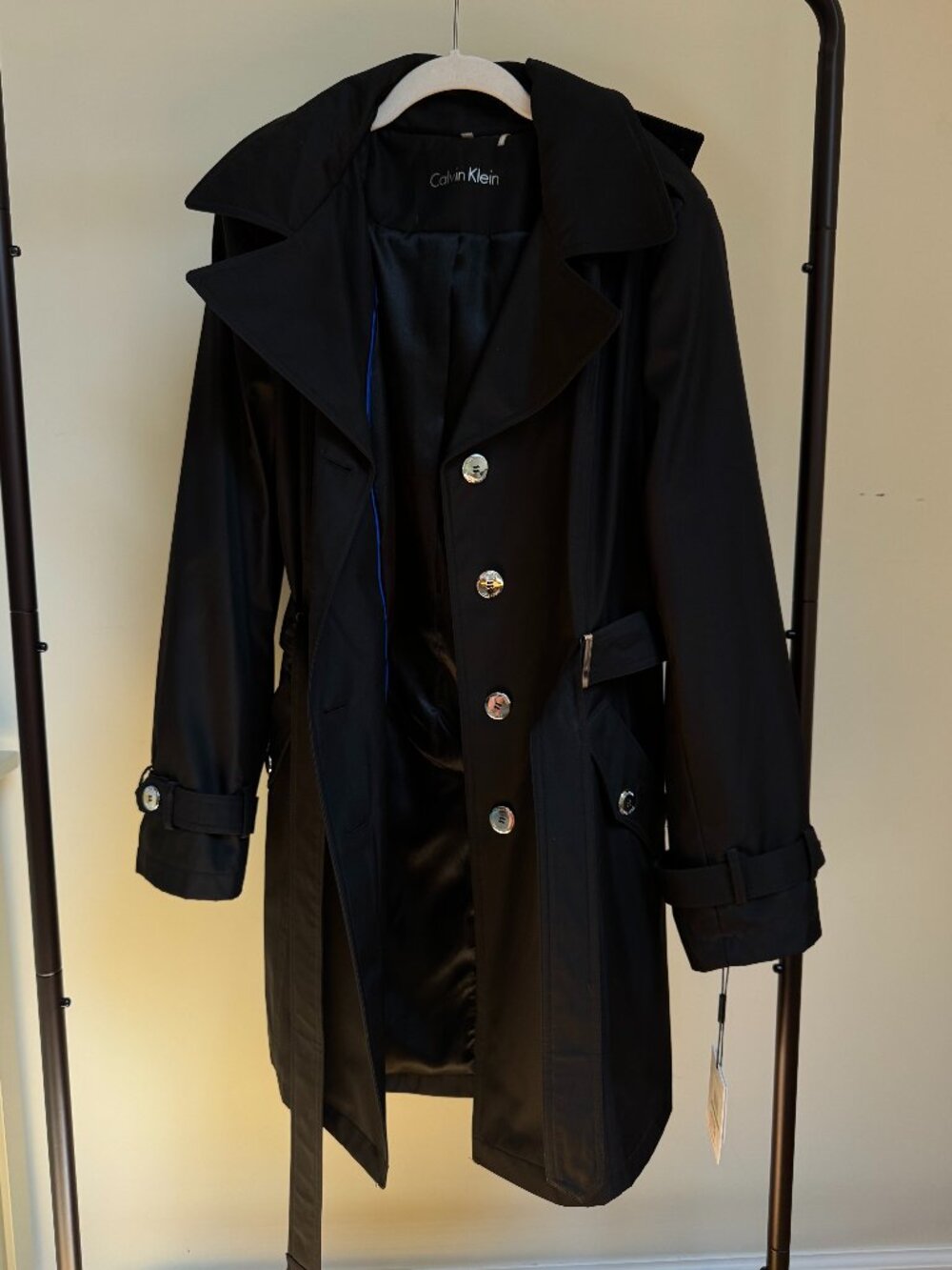 Calvin Klein Water Resistant Trench Coat
